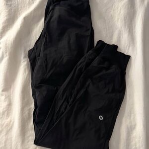 Black joggers